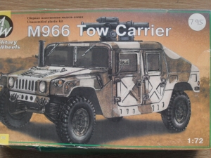 MILITARY WHEELS 1/72 7215 M966 TOW CARRIER
